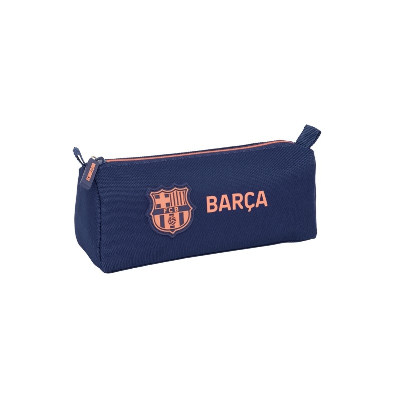 Safta F.C. Barcelona - Seconda divisa - Borsa multiuso - Cerniera - 1.2 L - 210x70x80 mm - Colore blu marino