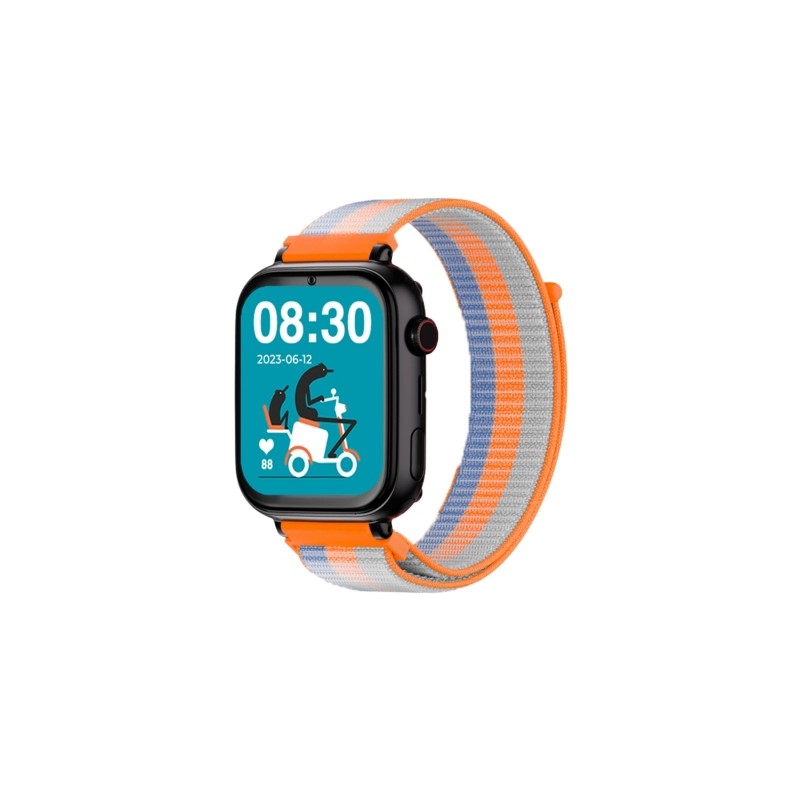 Savefamily SaveWatch Plus: smartwatch per bambini con GPS e funzione di chiamata - IP67 - Pulsante SOS - Cassa nera - Ci