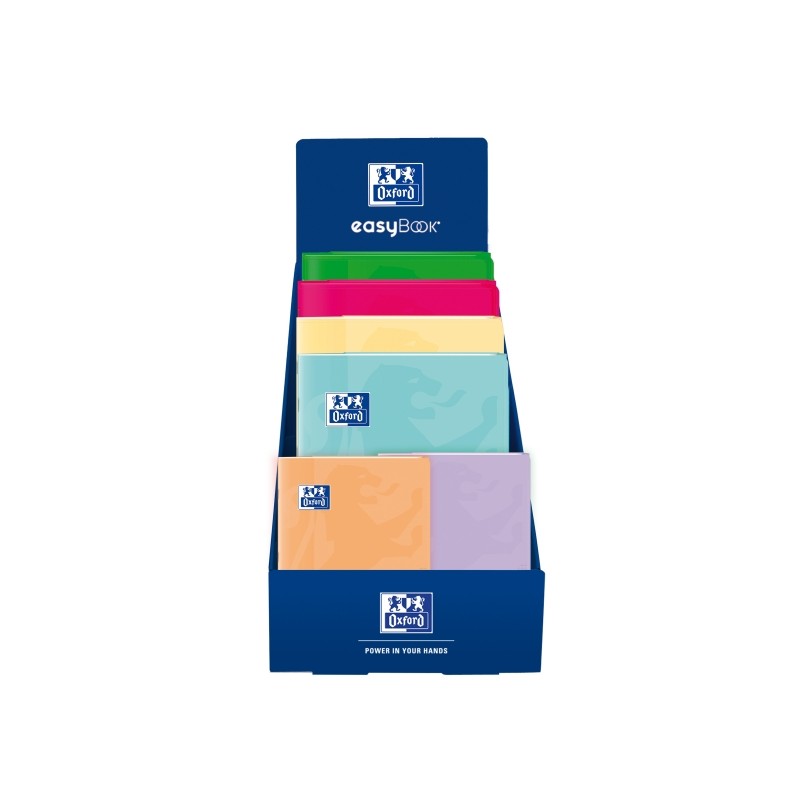 Oxford Expositor con 40 quaderni rilegati - Formati A4 e A5 - Tasca interna - Alette - Segnalibro - Anti-trasferimento d