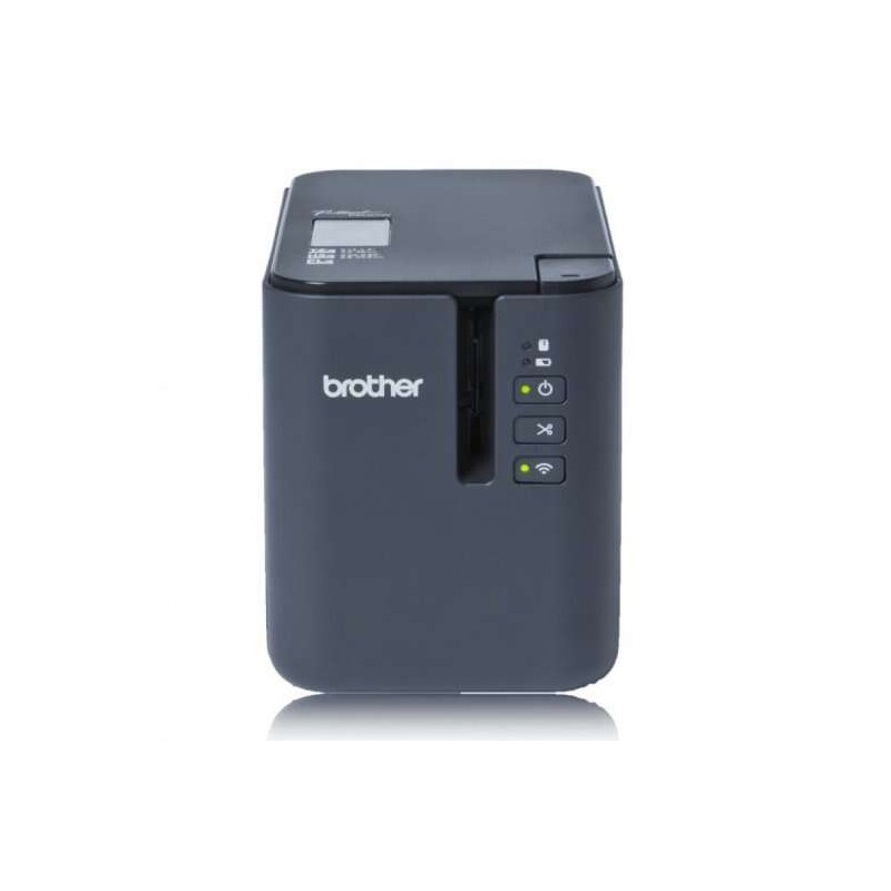 Brother PT-P900W Etichettatrice elettronica professionale USB. seriale. Wi-Fi - Display LCD - Velocità 60 mm/s - Colore