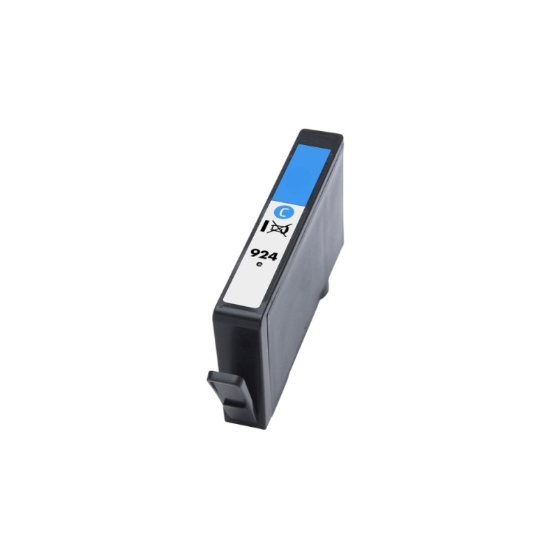 Cartuccia d'inchiostro generica HP 924e XL ciano - Sostituisce 4K0U7NE/4K0U3NE (chip protetto contro gli aggiornamenti)
