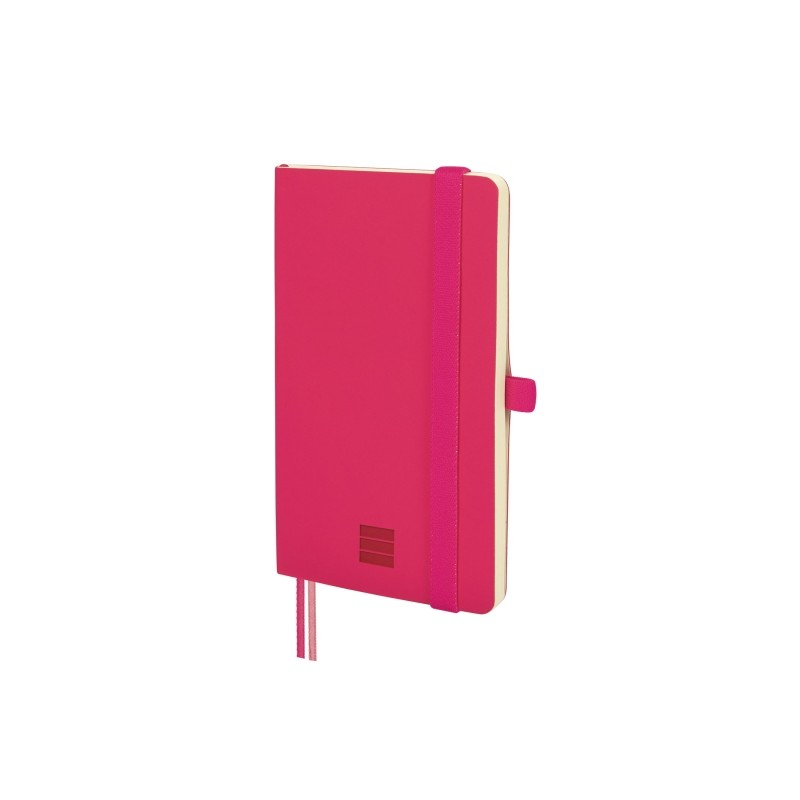 Finocam Nexo Taccuino con copertina morbida - 72 fogli - 90x150 mm - Carta color crema da 80 g/m² - Liscia - Tasca inte