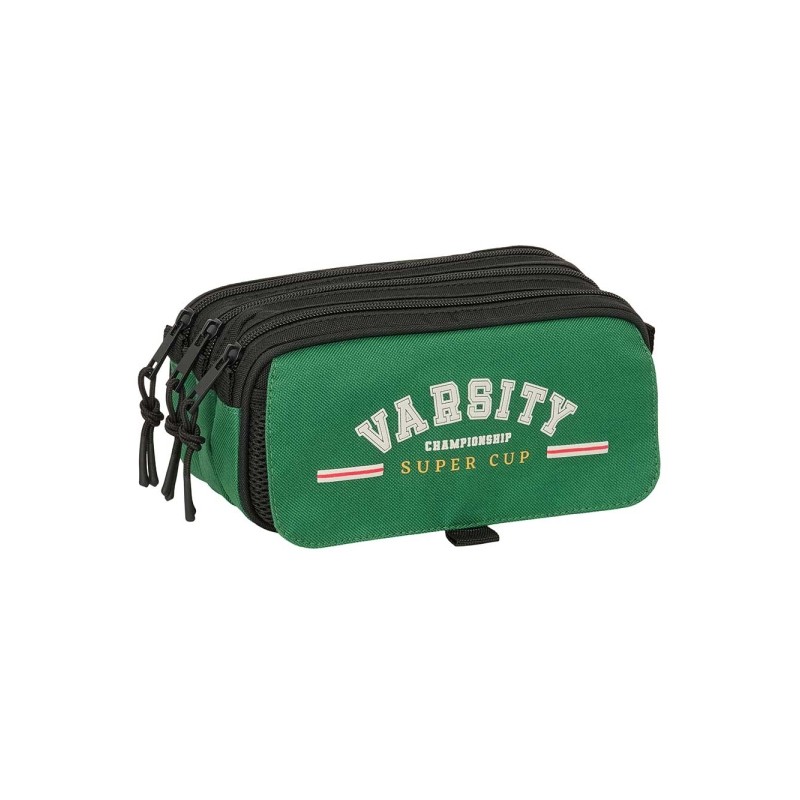 Safta Blackfit8 Varsity Borsa multiuso - 3 scomparti con cerniera - Tasca frontale - Cinghia regolabile - 1.72 L - 215x8