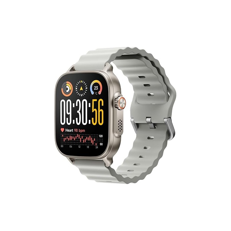 Realme Watch 5 - Smartwatch con schermo AMOLED da 1.97 - IP68 - Autonomia fino a 16 giorni - Corpo in alluminio - NFC - 