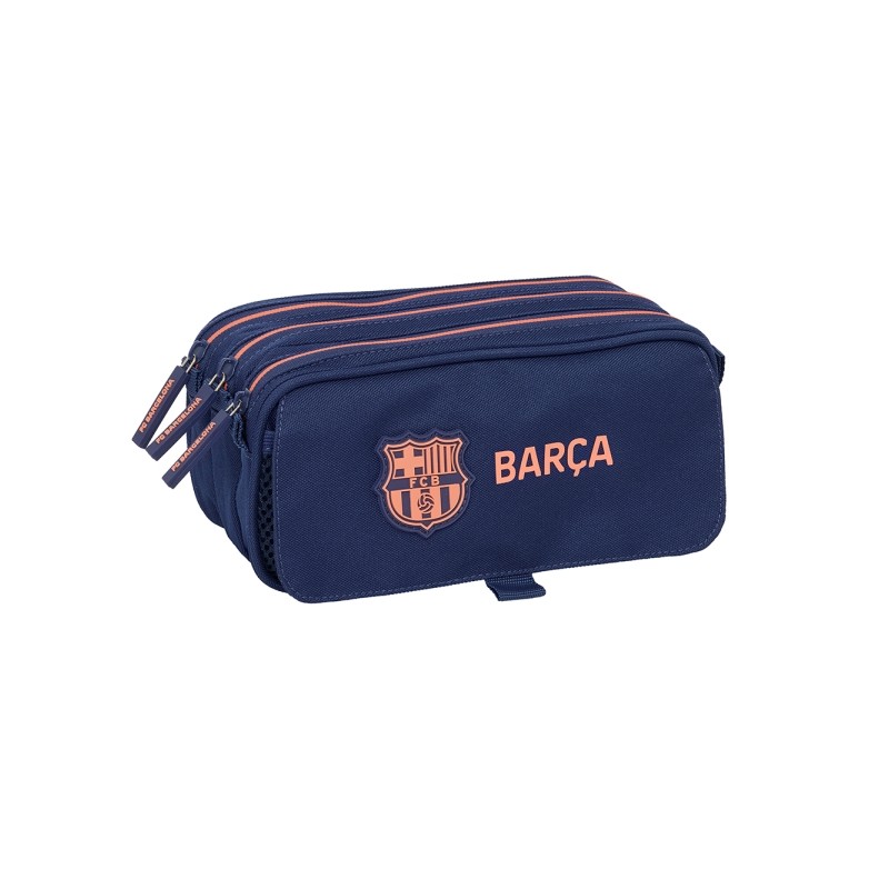 Safta F.C. Barcelona - Seconda divisa - Borsa multiuso - 3 scomparti con cerniera - Tasca frontale - Cinghia regolabile 