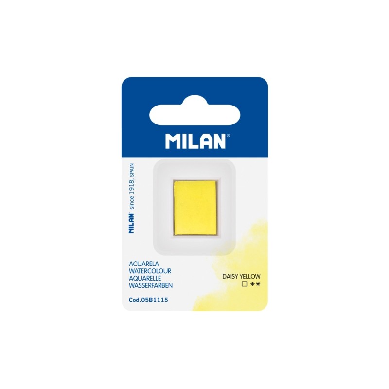 Milan Art Acquerello di ricambio - Godet medio - Colore giallo