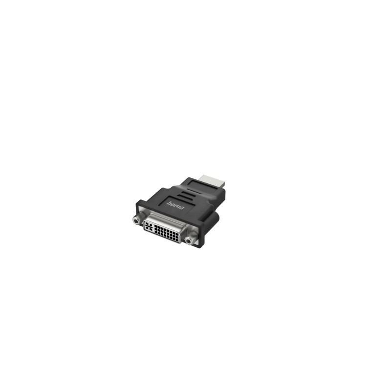 Hama Essential Adattatore video - 4K - HDMI maschio - DVI femmina - Colore: nero