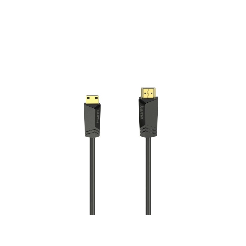 Cavo HDMI 4K Hama Essential (maschio) - Lunghezza 1.5 m - Supporta il 3D - Connettori placcati in oro - Ethernet - Veloc