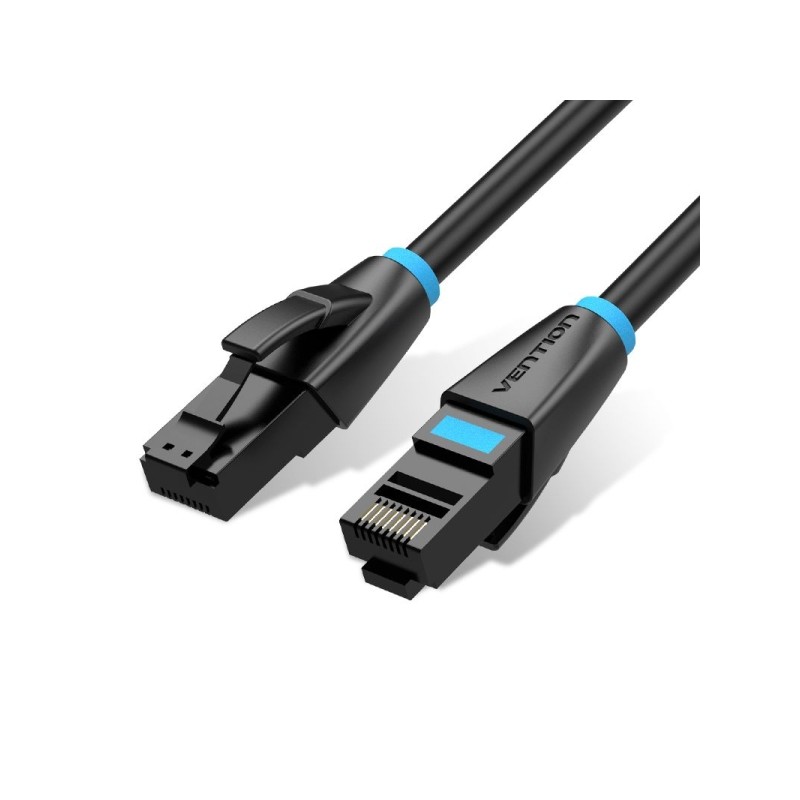 Cavo di rete Vention - Cat. 6 UTP - Lunghezza 25 m - Velocità fino a 1 Gbps - 26 AWG - Rivestimento in PVC - Colore: ne