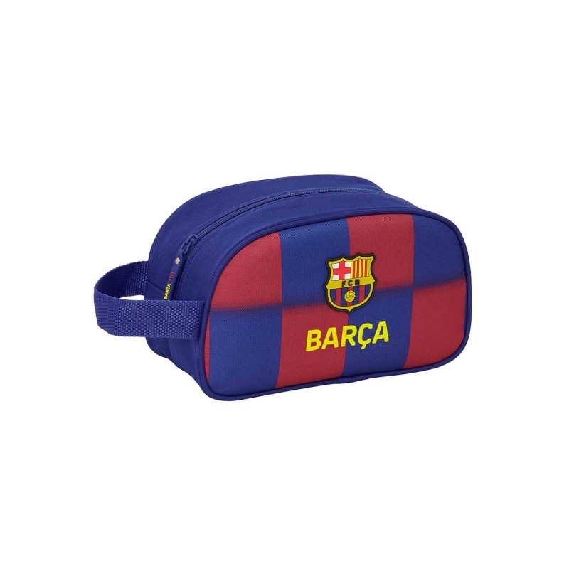 Safta F.C. Barcelona Borsa da viaggio da 5 L - Adattabile al carrello - Manico - Chiusura a cerniera - 26x15x12 cm - Col