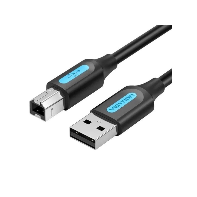 Cavo per stampante Vention - Lunghezza 15 m - USB-A - USB-B - Velocità di trasferimento fino a 480 Mbps - PVC - Anima i