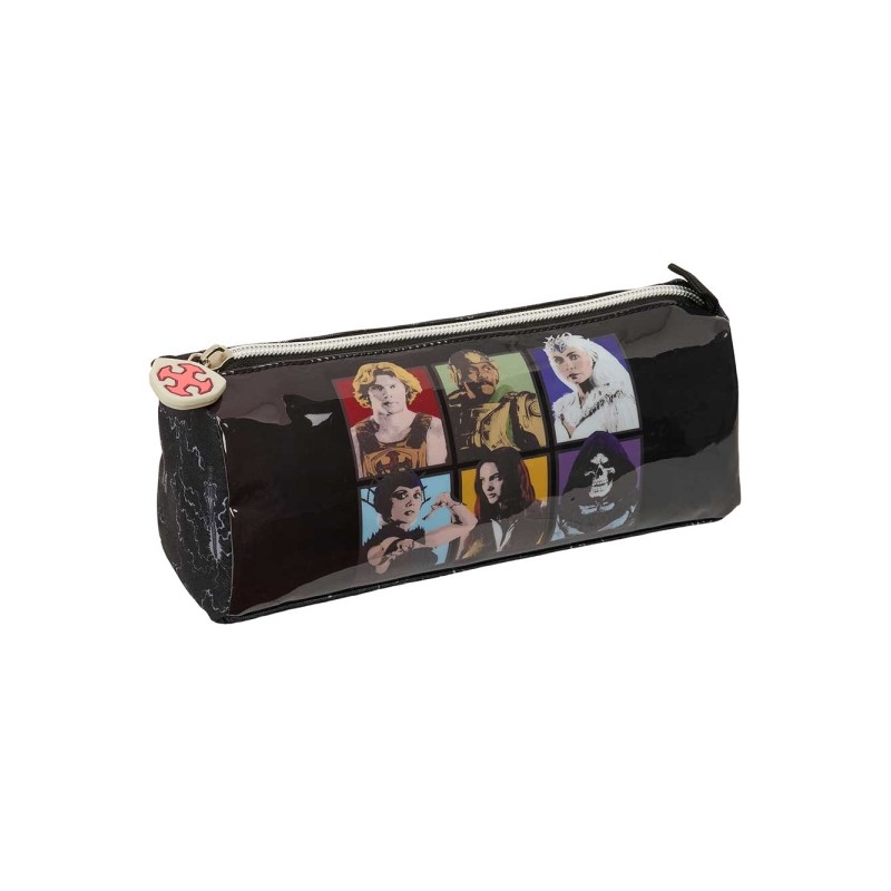 Safta Masters of the Universe Borsa multiuso - 1 scomparto con cerniera - 21x8x7 cm - Colore grigio e nero