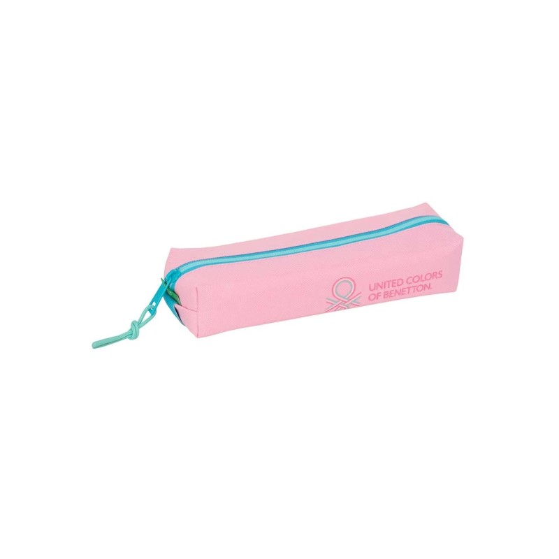 Safta Benetton Dolce Borsa multiuso - Cerniera - Elastico - 0.53 L - 220x70x40 mm - Colore rosa pastello