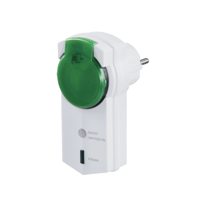Hama Presa wireless per esterni - Potenza massima 3680 W - IP44 - Portata 30 m - Telecomando - Colore bianco