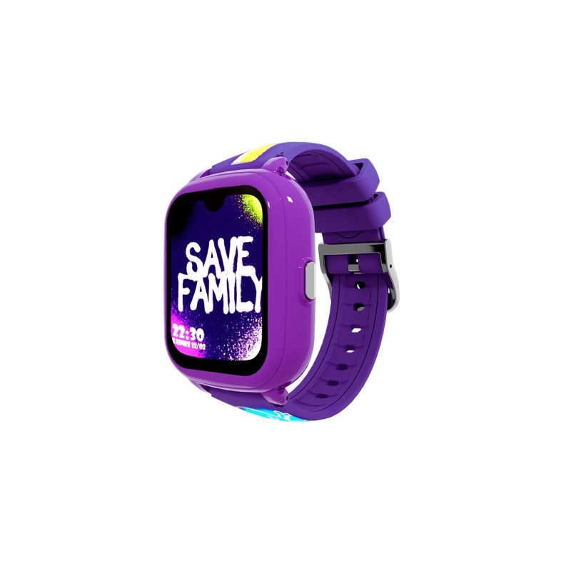 Savefamily Smartwatch per bambini Iconic Plus 2 con GPS e funzione di chiamata - IP67 - Batteria da 850 mAh - IA - Color