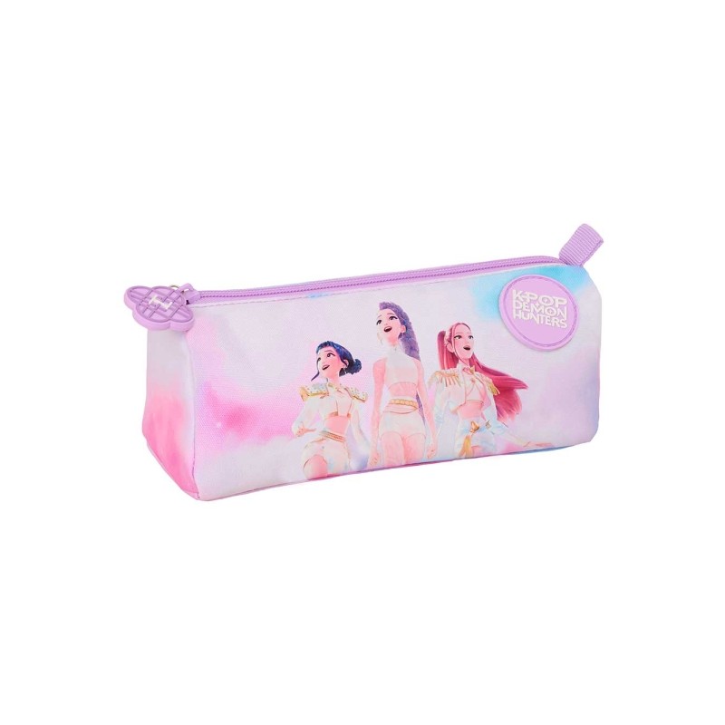 Safta K-Pop Demon Hunters Artist Borsa portaoggetti - 1 scomparto con cerniera - 21x8x7 cm - Multicolore