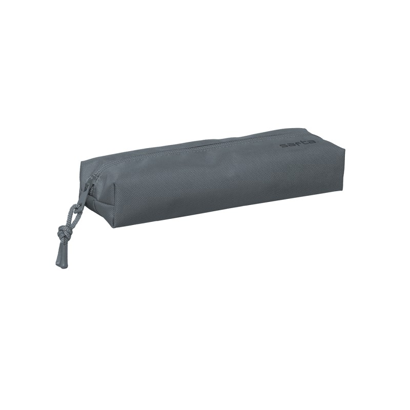 Safta Portatutto - 0.53 L - Rettangolare - Cerniera - Elastico - 220x70x40 mm - Colore grigio