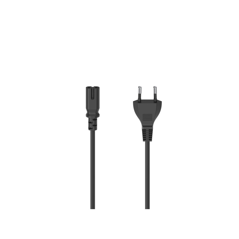 Hama Cavo di alimentazione CEE7/16 maschio - femmina C7 - Lunghezza 1.5 m - Sezione 0.75 mm² - Colore nero