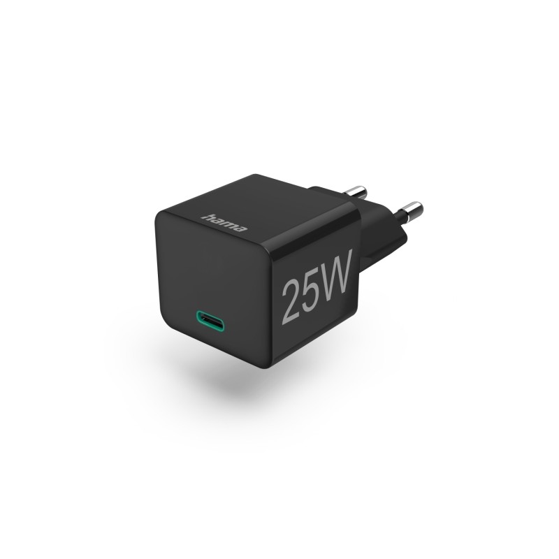 Hama Caricabatterie da muro - USB-C - Ricarica rapida - Colore: nero