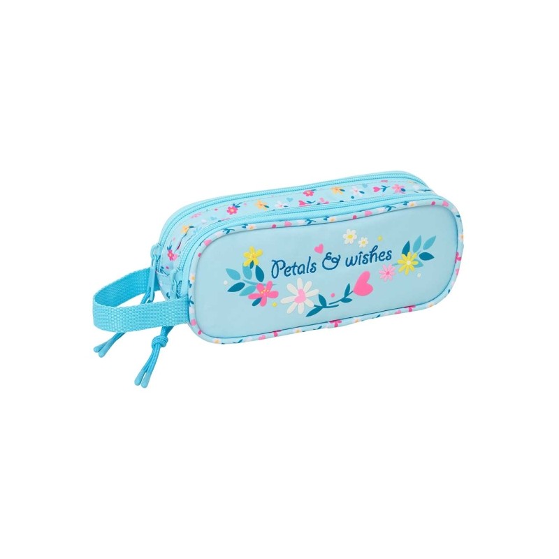 Safta Blackfit8 Petalos Borsa portaoggetti - 2 scomparti con cerniera - Manico laterale - Capacità 1 L - 21x8x6 cm - Co