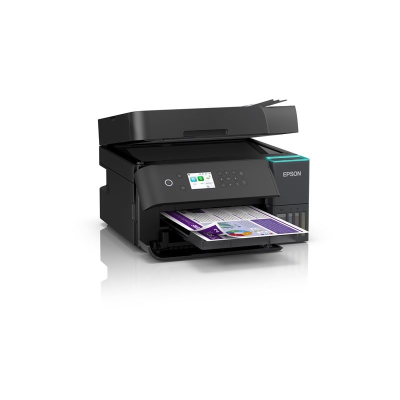 Epson EcoTank ET3950 Stampante multifunzione a colori con stampa fronte-retro. Wi-Fi. 35 ppm - ADF da 30 fogli