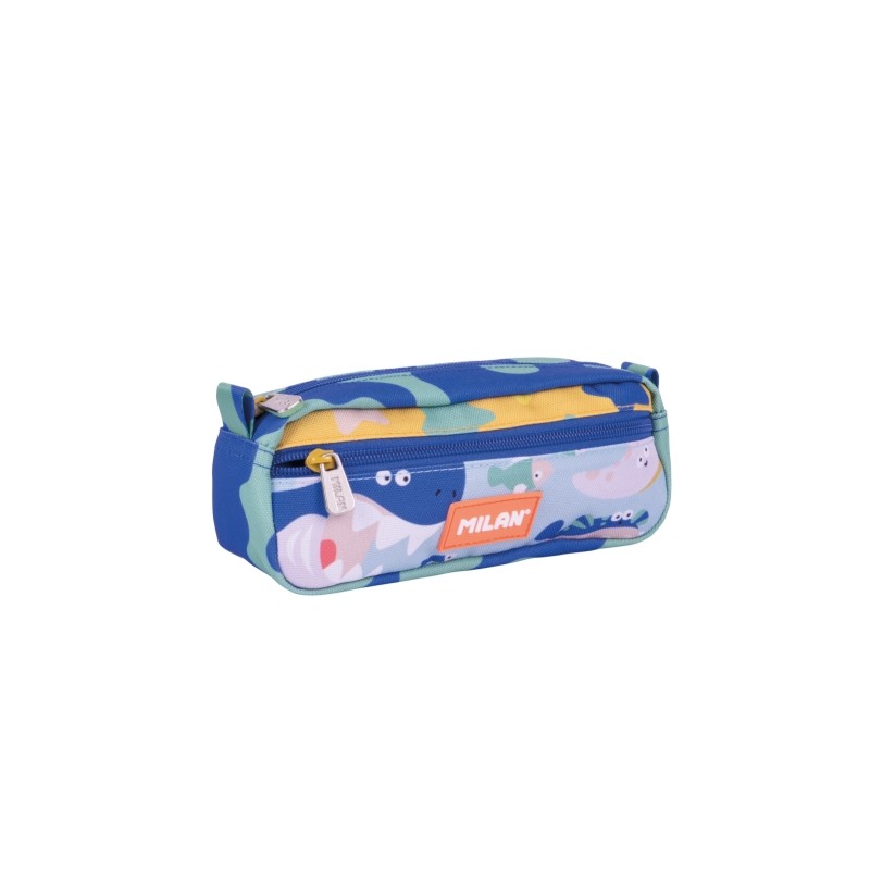 Milan Blue Odyssey Custodia multiuso - Rettangolare - 2 cerniere - 21x8.5x6.1 cm - Multicolore