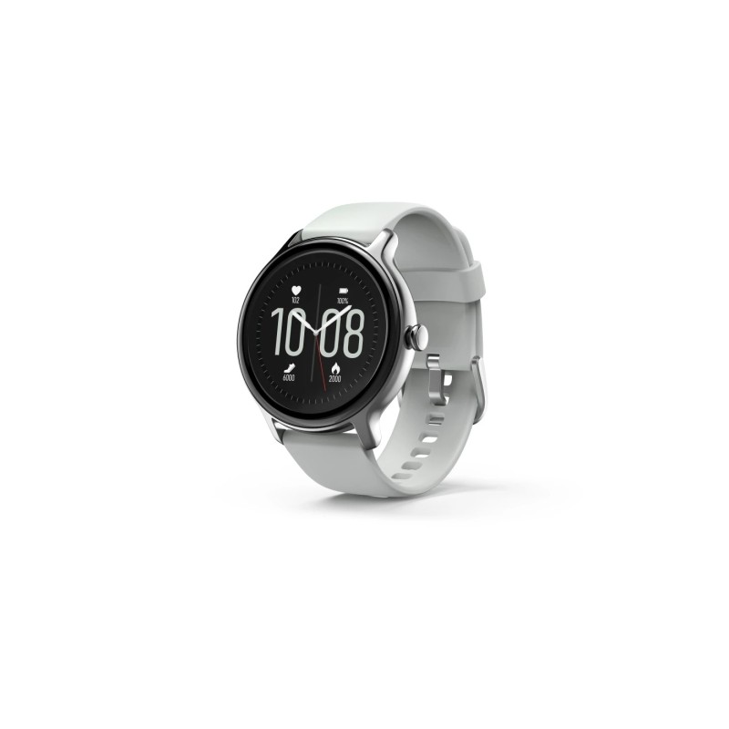 Hama 4910 Smartwatch - Bluetooth 5.1 - Alluminio - Schermo LCD da 1.09 - IP68 - Autonomia fino a 6 giorni - 4.5 x 4.1 cm