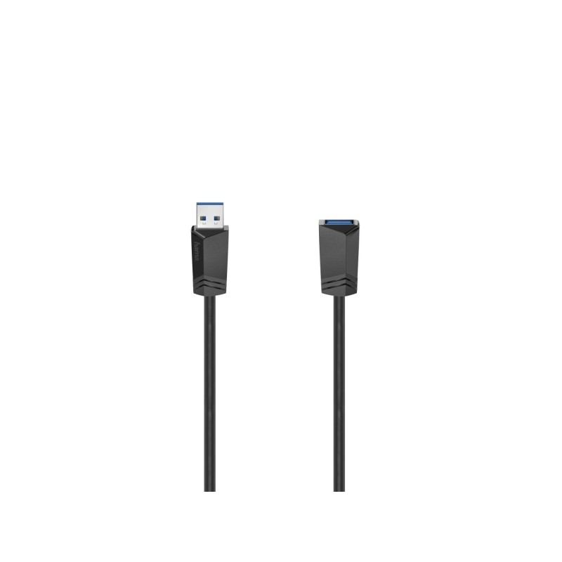 Hama Essential Cavo di prolunga USB-A maschio/femmina - Lunghezza 1.5 m - Velocità fino a 5 Gbps - Doppia schermatura -