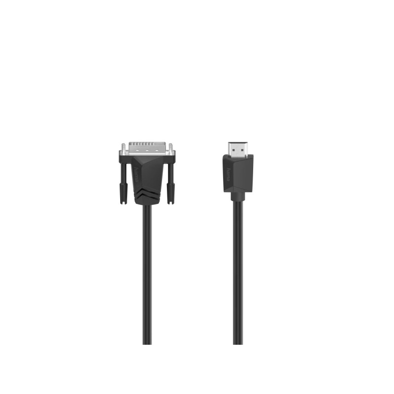 Hama Essential Adattatore DIV-HDMI - Cavo da 1.5 m - 4K - Colore: nero