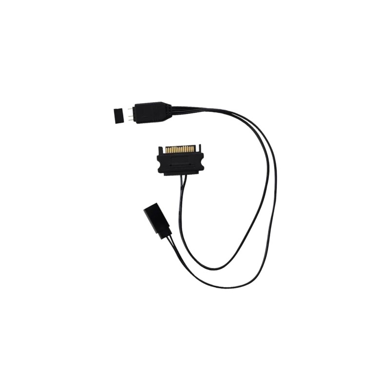 Coolbox ARGB CTRL01 Mini controller ARGB - Trasforma il pulsante di reset in un selettore di effetti per ventole e dispo