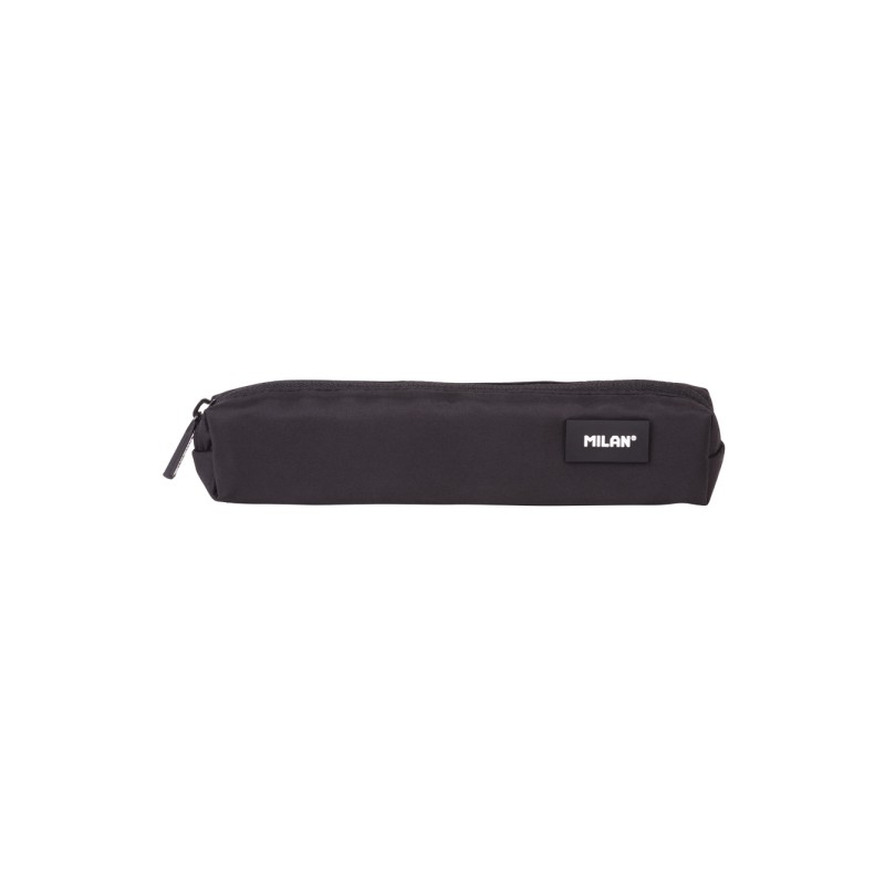 Milan Shadow Mini Custodia multiuso - Rotonda - Chiusura con cerniera - 20.5x4.5x5 cm - Colore: nero