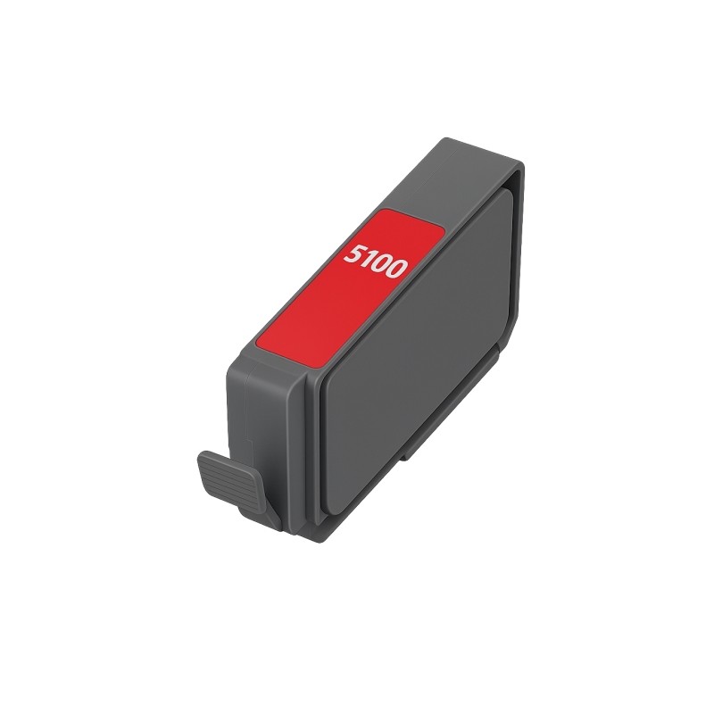 Cartuccia d'inchiostro a pigmenti generica Canon PFI5100 rossa - Sostituisce PFI5100R/6958C001