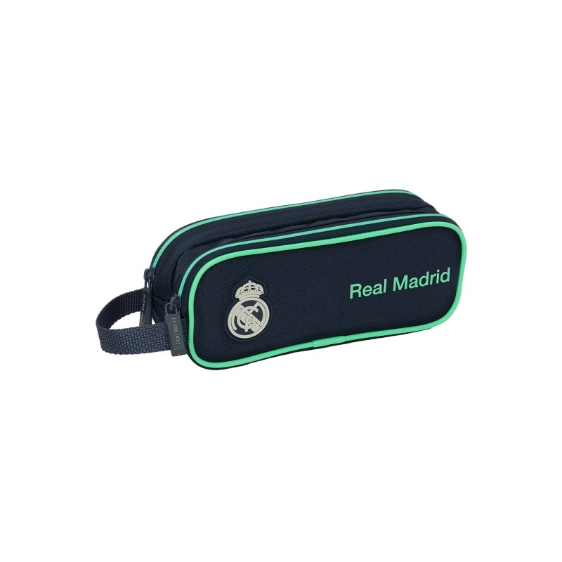 Safta Real Madrid Seconda divisa 25/26 Borsa multiuso - 2 scomparti con cerniera - Manico laterale - 1 L - 210x60x80 mm 