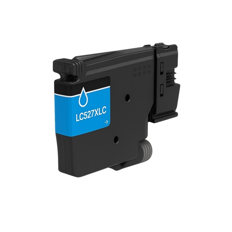Brother LC527XL Ciano - Cartuccia d'inchiostro a pigmenti generica - Sostituisce LC527XLC/LC527C