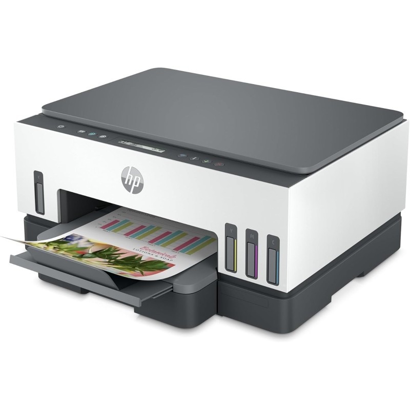 HP Smart Tank 7008 Stampante multifunzione a colori con stampa fronte-retro e Wi-Fi. 15 ppm