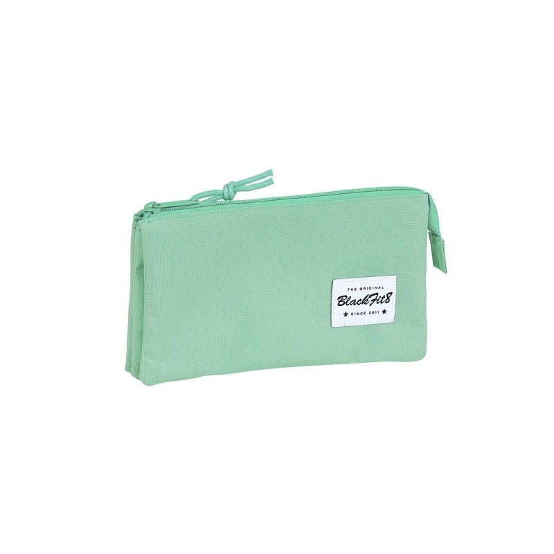 Safta Blackfit8 Borsa multiuso - 3 scomparti con cerniera - Tasca interna - 0.6 L - 220x30x120 mm - Colore turchese