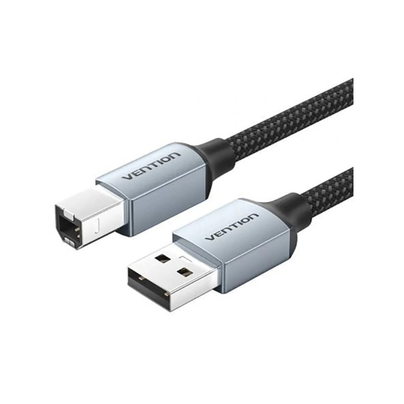 Cavo per stampante Vention - Lunghezza 10 m - USB-A - USB-B - Velocità di trasferimento fino a 480 Mbps - Rivestimento 