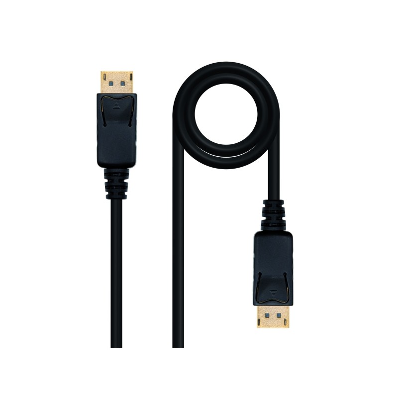Cavo Nanocable DisplayPort 1.2 DP/M-DP/M - Lunghezza 10 m - Supporta risoluzioni video fino a 4K - Colore: nero