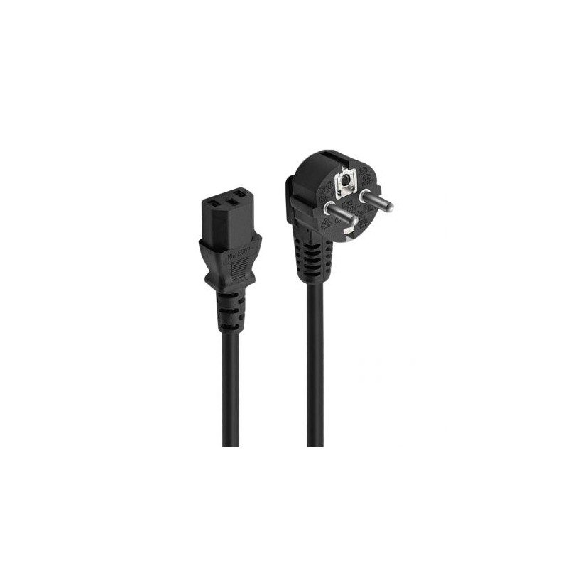 Ewent EC1920 Cavo di alimentazione per CPU - da IEC320 a C13 - 1.5 m - Colore: nero