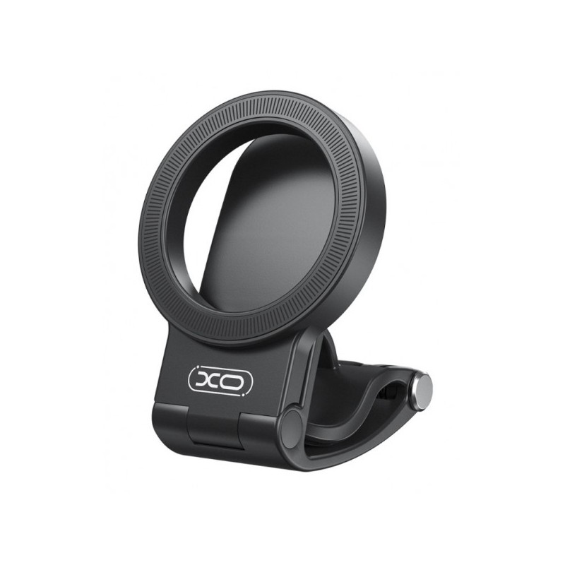 XO C191 Supporto da auto per smartphone - Da cruscotto - Rotazione di 95° - Dispositivi da 4 a 7 - Pieghevole - ABS e a