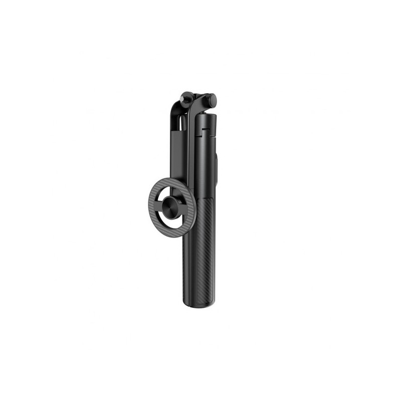 XO SS30 Supporto per selfie e treppiede magnetico - Forza 18 N - Rotazione a 360° - Estensibile fino a 1.23 m - Disposi