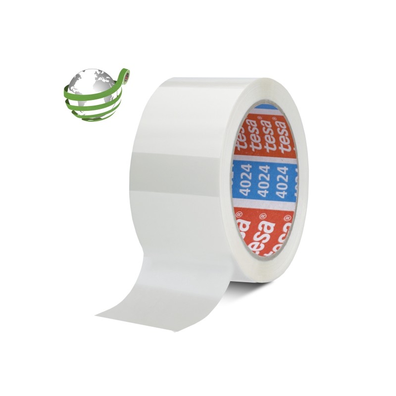 Tesa 4024 PV4 Nastro da imballaggio 50 mm x 132 metri - Realizzato in polipropilene - Adesivo acrilico con il 65% di bas