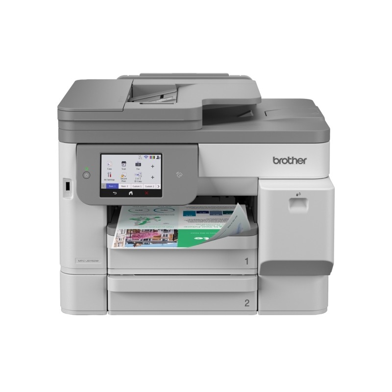 Brother MFC-J5115DW Stampante multifunzione a colori con Wi-Fi e stampa fronte-retro. 28 ppm - ADF da 50 fogli