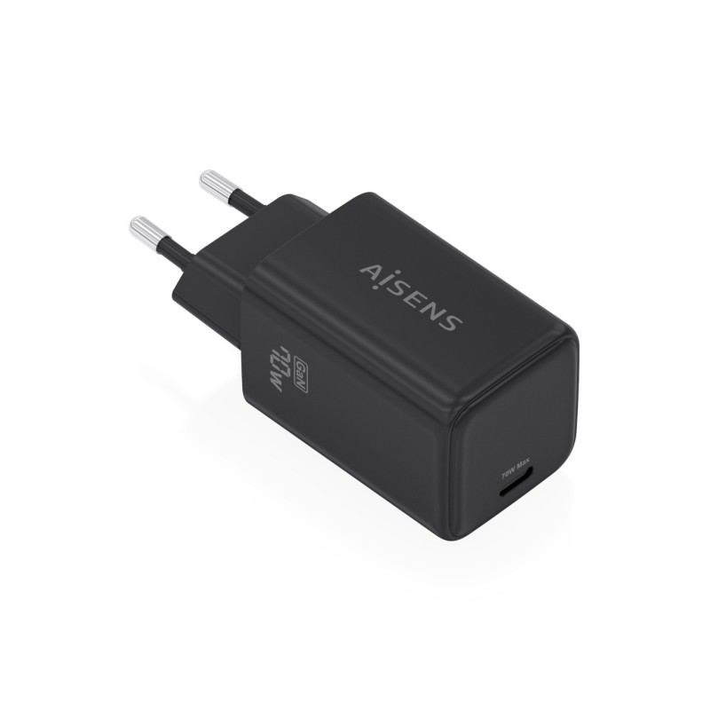 Caricabatterie Aisens GAN 70W - 1x USB-C PD3.2 QC4.0 - Colore: nero